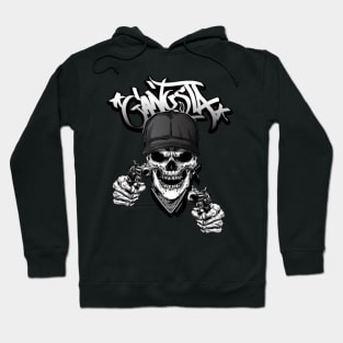 Gangsta skull Hoodie